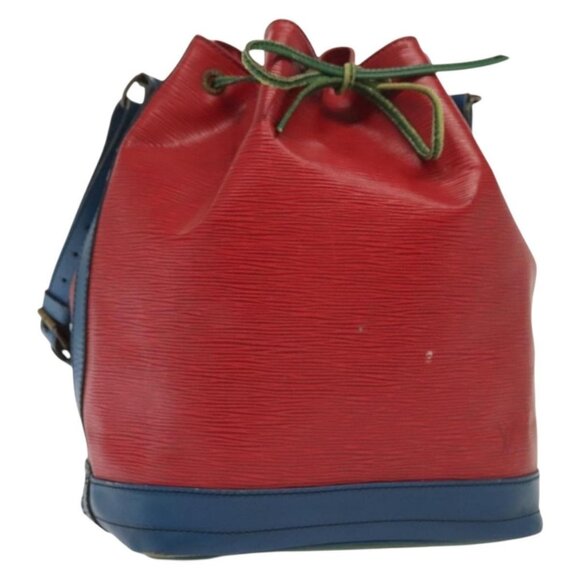 Authentic LOUIS VUITTON Epi Toriko Color Noe Bag Red Blue Green M44084 LV
